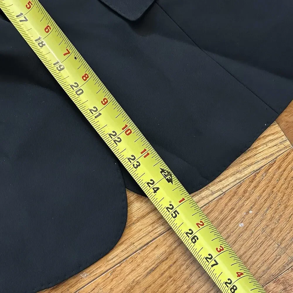 Tom Ford Black Women’s Blazer Single Button Suit Jacket Preppy Event Size 8
